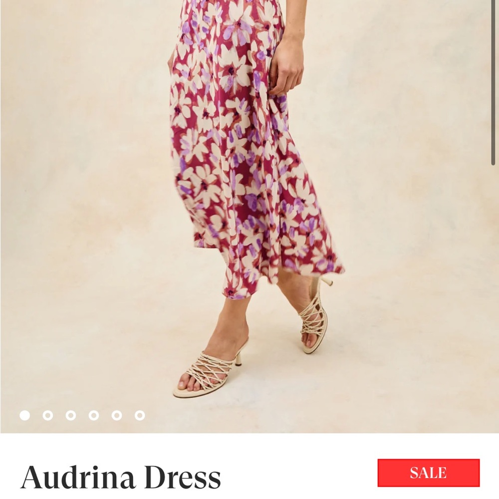 Rails Floral Dress in Pink and Purple